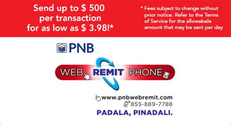 pnb remittance exchange rate.